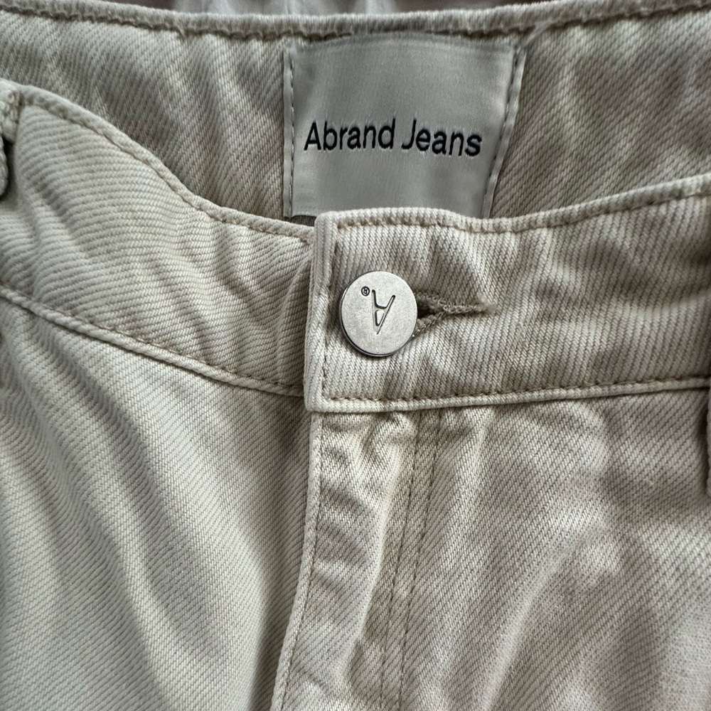 ABRAND 94 High & Wide Leg Cropped Jean Sz 28 - Picture 5 of 8